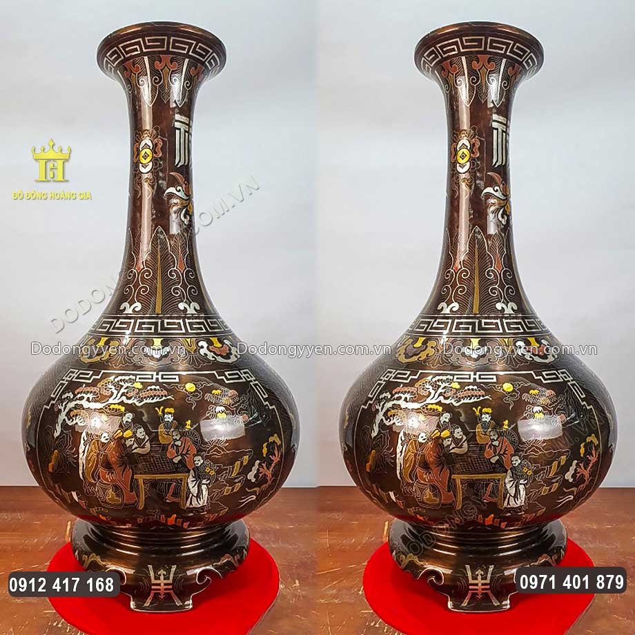 Mỗi h&igrave;nh ảnh tr&ecirc;n th&acirc;n b&igrave;nh đền mang những &yacute; nghĩa phong thủy học v&ocirc; c&ugrave;ng đặc biệt